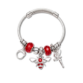 Hedgerow Bee and Fairy Twisted Wire Bangle