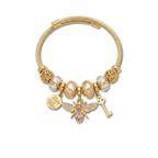 Hedgerow Sparkly Bee and Key Bangle
