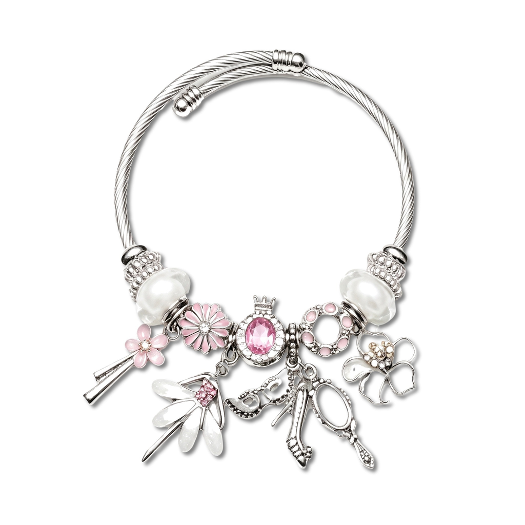 Pirouette Ballet Charm Bracelet