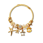Rockpool Starfish Cable Wire Bangle